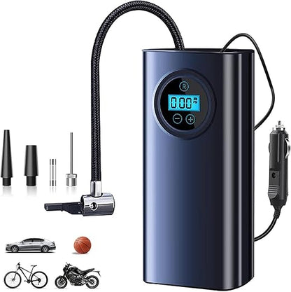 Tire Inflator Air Compressor for Quick and Easy Inflation Portable Solution