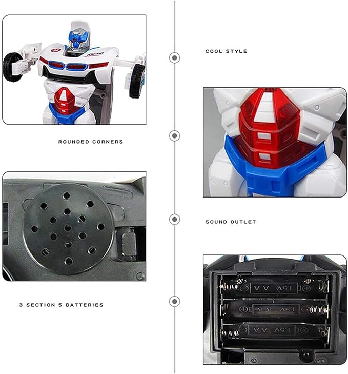 Robot Deform Car Transforming Action-Packed Toy Robot