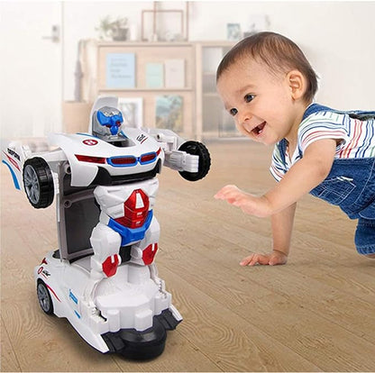 Robot Deform Car Transforming Action-Packed Toy Robot