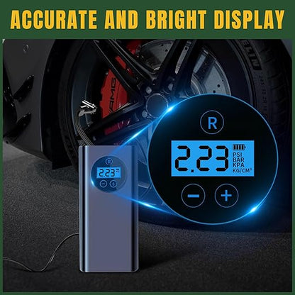 Tire Inflator Air Compressor for Quick and Easy Inflation Portable Solution