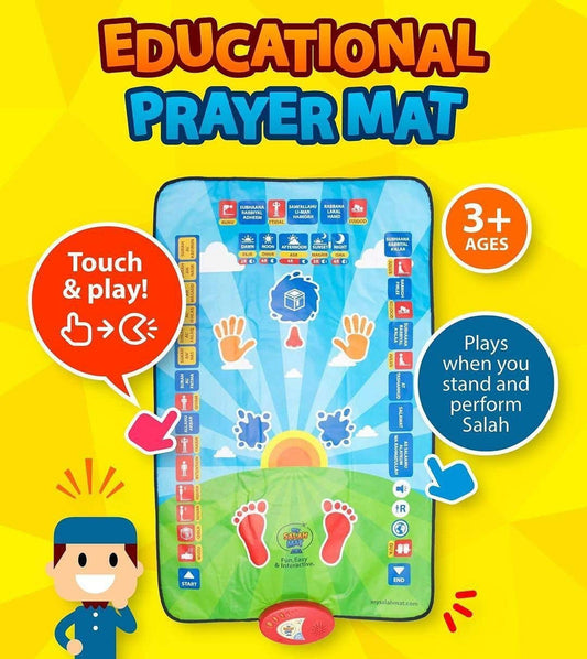 Educational Prayer Mat for Kids - Interactive Learning Tool